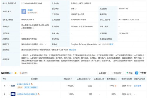 東華軟件投資億元成立AI子公司，深化人工智能基礎軟件開發(fā)與產(chǎn)業(yè)布局